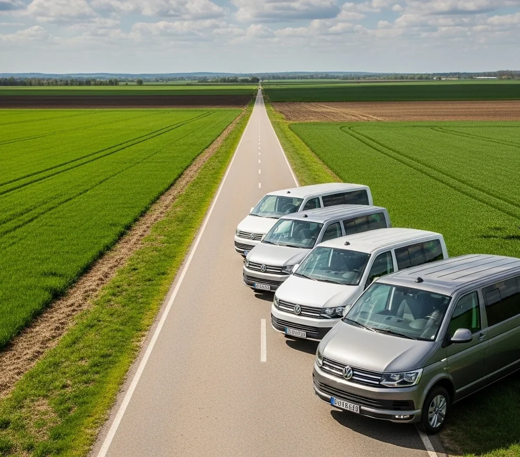 Furgonetas Volkswagen en exterior